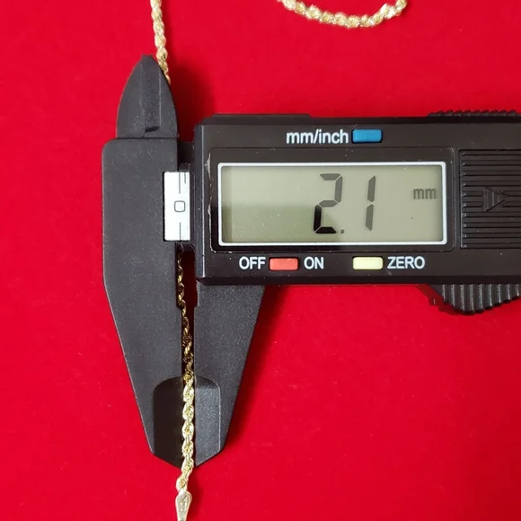 10kt Gold Rope Chain